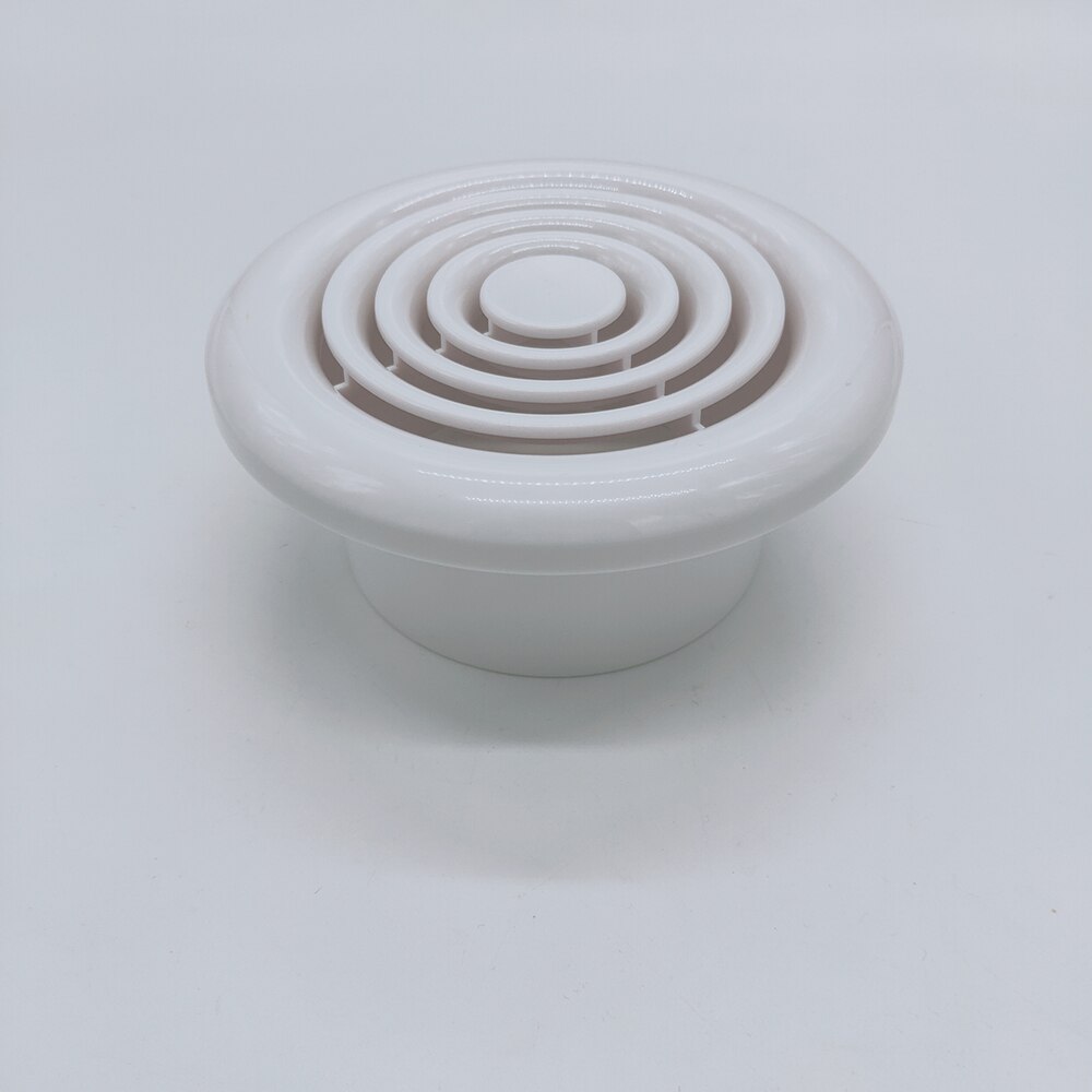 Good 100/150mm ABS Plastic Round Ventilation Grille Air Vent Cover Inlet Outlet Adjustable Exhaust and Intake Wall Vent Hood