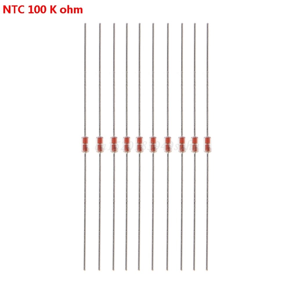 10pcs 3d Printer 100k Ohm Ntc 3950 1 Thermistoren Grandado 9530