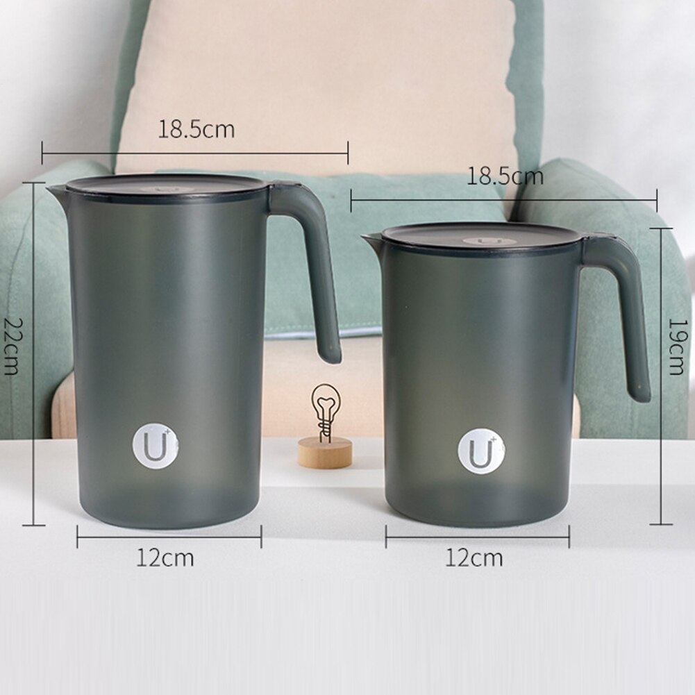 2000/2500ml Clear Water Pitcher Large Capacity WaterPot Cold Water Jug Kettle Ergonomic Handle Water Container Bottle Drinkware
