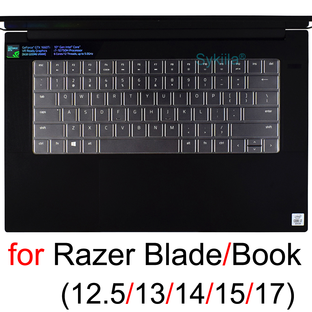 Keyboard Cover Voor Razer Blade 15 17 Pro Stealth Boek 13 14 RZ09 Laptop Siliconen protector Skin Case
