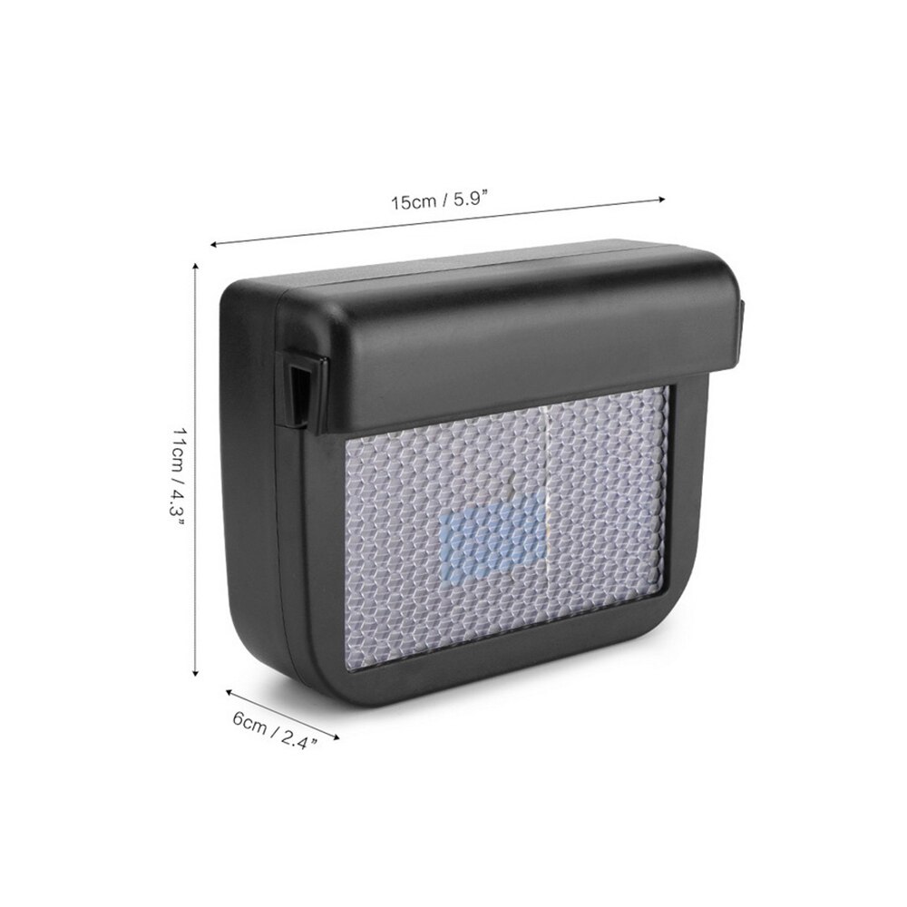 Car Solar Power Air Fan Cooling Exhaust Gas Cooler Ventilation System Radiator Window Cooling Car Fan