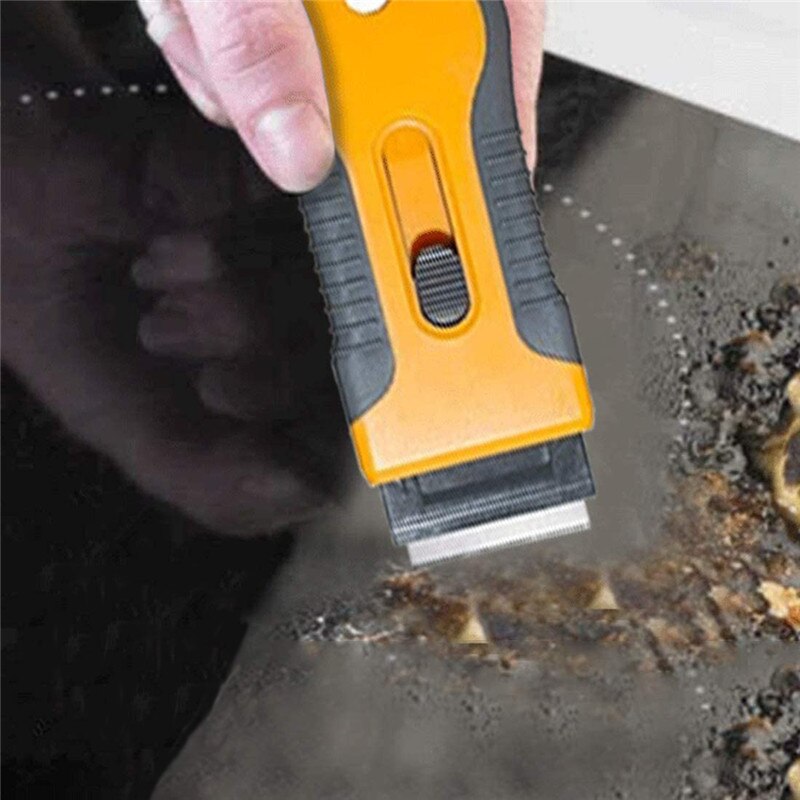 Keramische Kookplaat Schraper Mes Cleaner 5 Blade Vervanging Schoonmaak Tool Voor Schrapen Labels Decals Stickers Kalefateren Blade