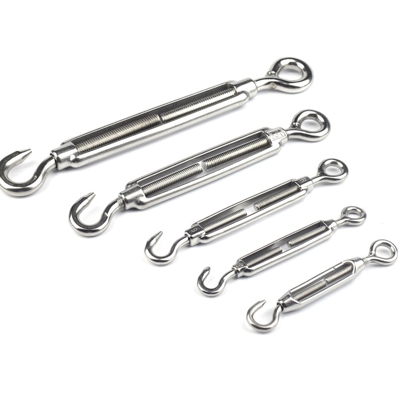 SS304 Rvs Zonnescherm Netten Installatie Accessoires Telescopische Golf Netto Setting Tool Draad Touw Buisklem Katrol Onderdelen