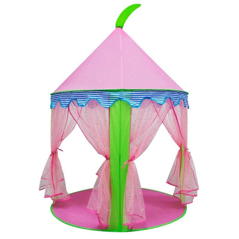 Kinderen Netto Garen Tent Vouwen Indoor Bal Pool Spel Huis Tenten Poppenhuis Tent Voor Kids Games Center: Roze
