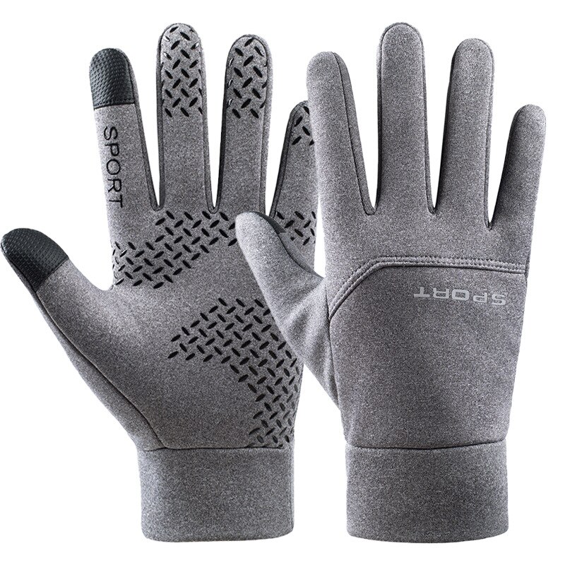 Guantes Térmicos Unisex para ciclismo, protectores de manos de dedo completo para pantalla táctil, para deportes al aire libre, acampada, senderismo y motocicleta, Invierno