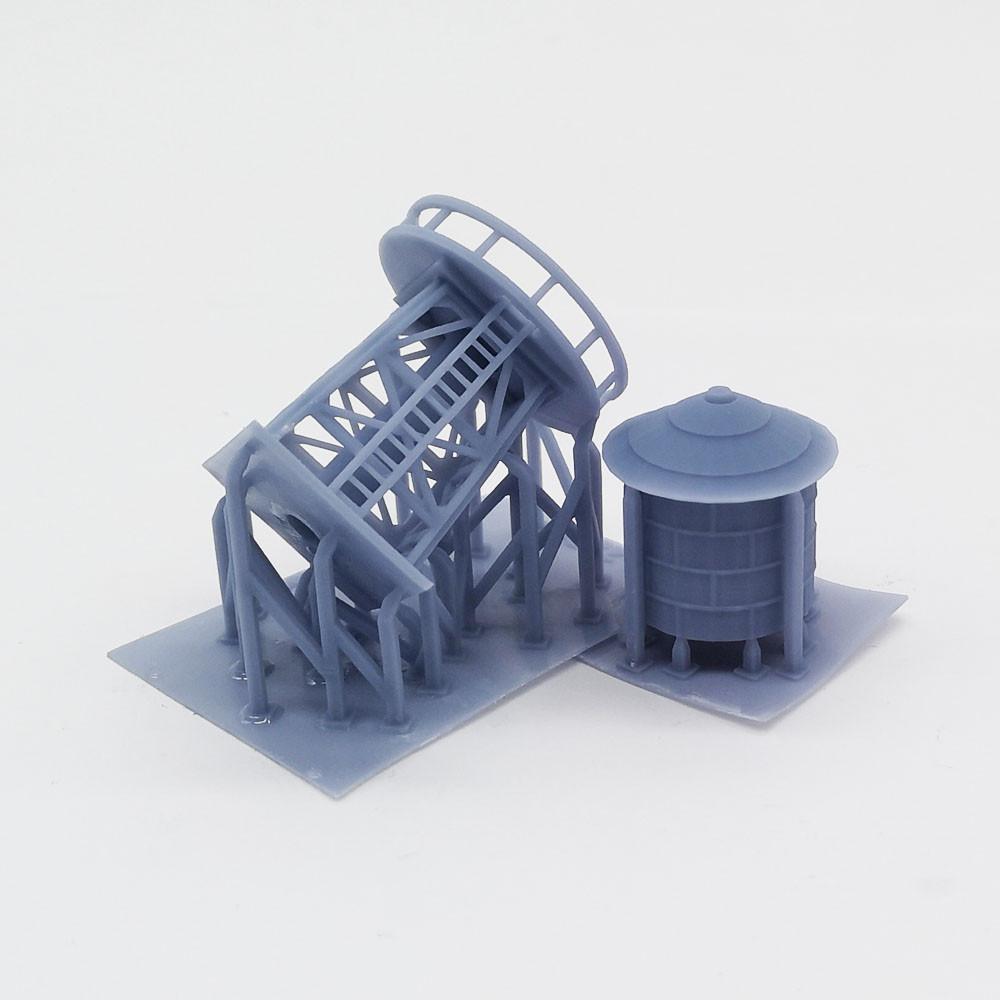 Outland Models Train Railway Layout Trackside Building Set N Scale 1:150