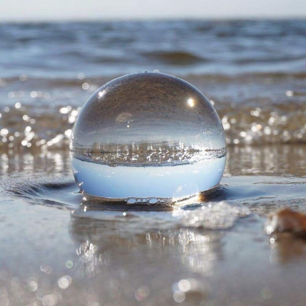 Crystal Clear Ball Transparante Kristallen Bol Geluk Regenboog Foto Fotografie Glas Kristallen Craft Reizen Nemen Foto 'S Lensball