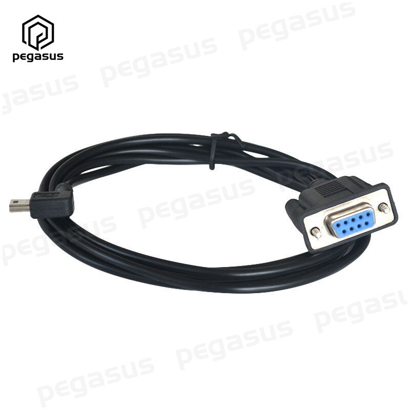 Câble adaptateur RS232 DB9 femelle vers USB Mini 5 broches mâle, 1.8M, 6 pieds: Default Title