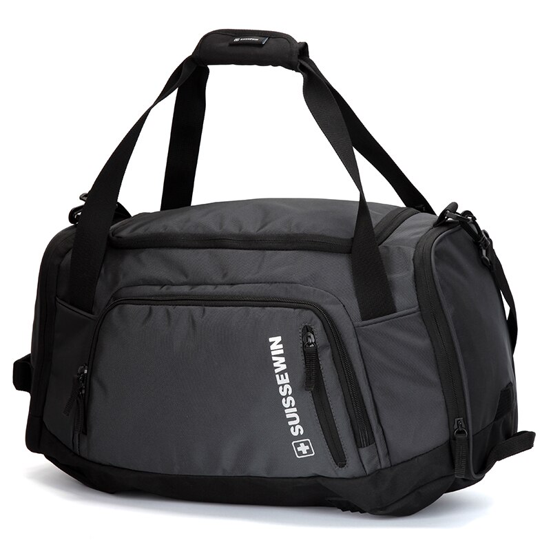Bolsa de viaje Suissewin para mujeres y hombres, gran capacidad, ligera, portátil, bolsa de lona SN5015