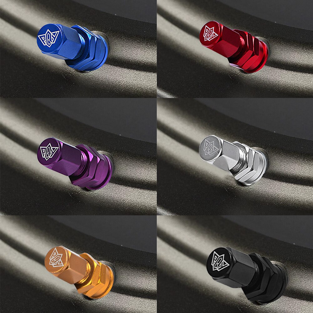 - universal 4 volk racing smidda aluminium ventilspindelkapslar hjul fälgar ht -wr11