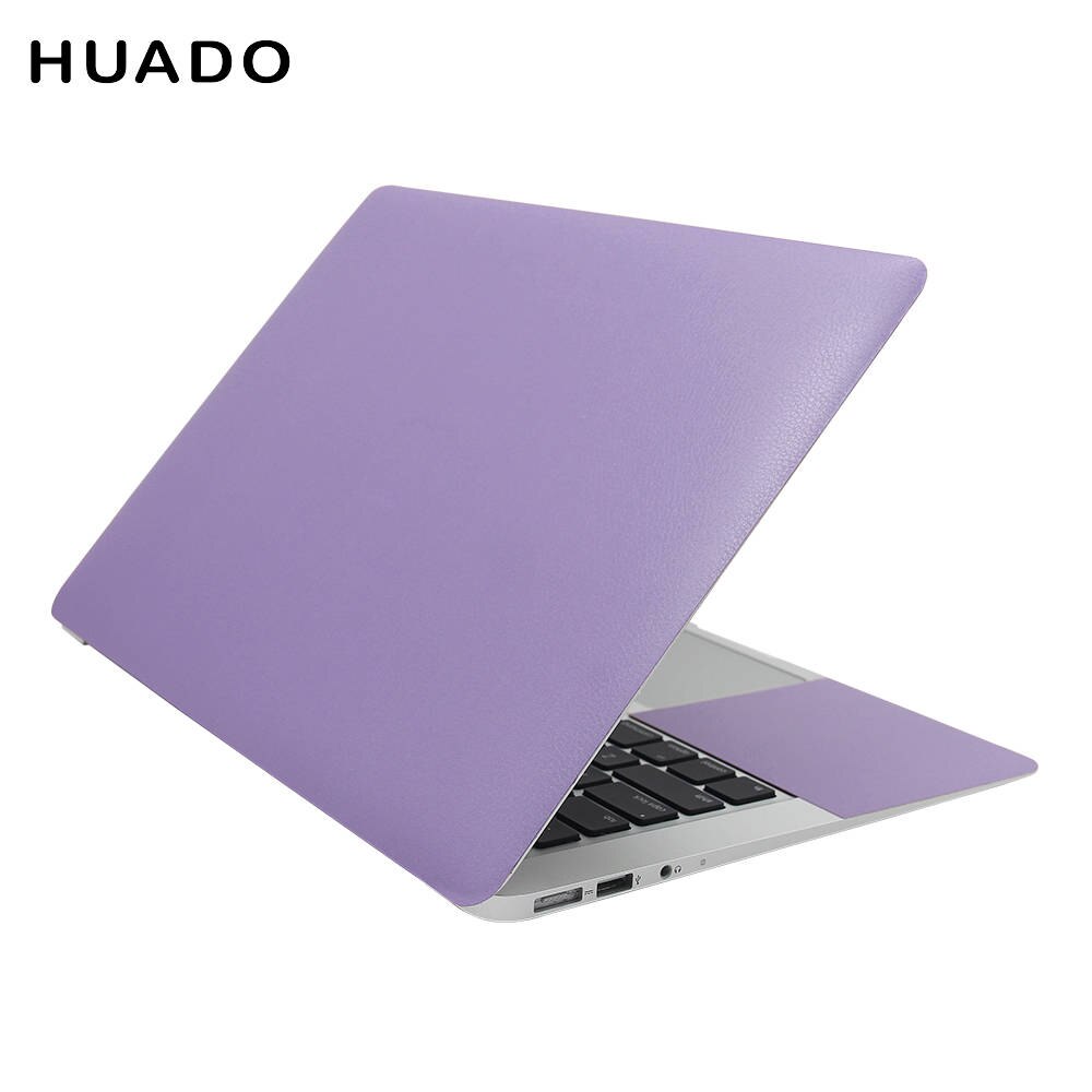 14 "15" 15.4 "15.6" 13.3 skórka na laptopa kalkomania jednolita obudowa pcv drukuje Notebook PC wielokrotnego użytku komputer Protector skórki: 13inch (35x26cm) / Fioletowy
