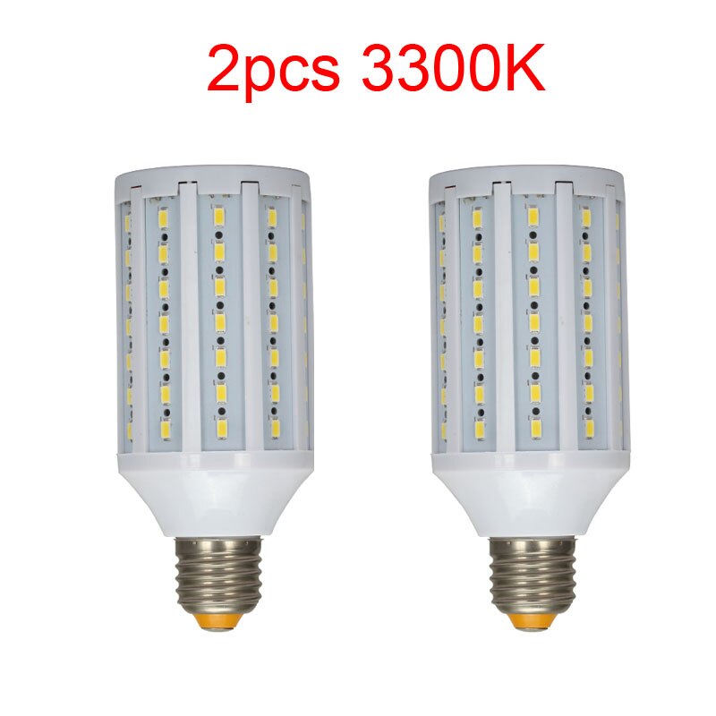 Bombillas LED de alto brillo para fotografía, Base E27, luz amarilla blanca para Softbox fotográfica para estudio de vídeo y fotografía: Blanco
