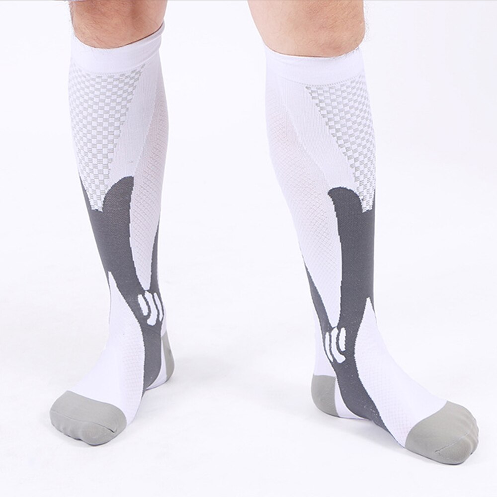 1Pair Breathable Running Football Riding Stocking Leg Support Running Sports Fitness Unisex: 02 / L/XL