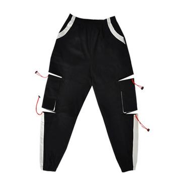Dziewczyny Jazz nowoczesny taniec kostiumy odzież garnitury dzieci dzieci Hip Hop czerwona koszula Seatpants stroje kostiumy sceniczne DQS3281: pants / 160CM