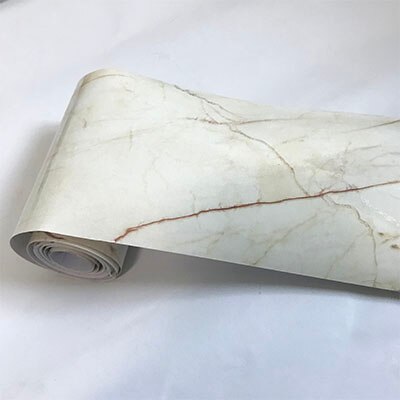 Self-Adhesive Wallpaper Borders 3D Marble Texture Luxury Home Decor Kitchen Bathroom Waterproof Removable Wall Stickers 3D Decal: WB04 05