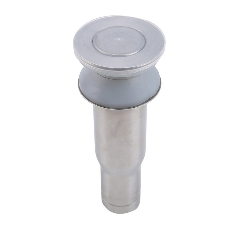 114mm PP Flens Spoelbak Mand Zeef Afval Kit met Roestvrij Stalen Kern