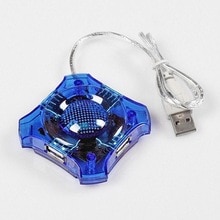 MINI HIGH SPEED 4 PORT USB HUB Voor LAPTOP Notebook PC