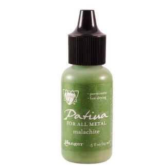 American Ranger VINTAJ PATINA Jewelry Handmade Old Pigment Metal Oxide Green Rust Effect Watercolor: Malachite