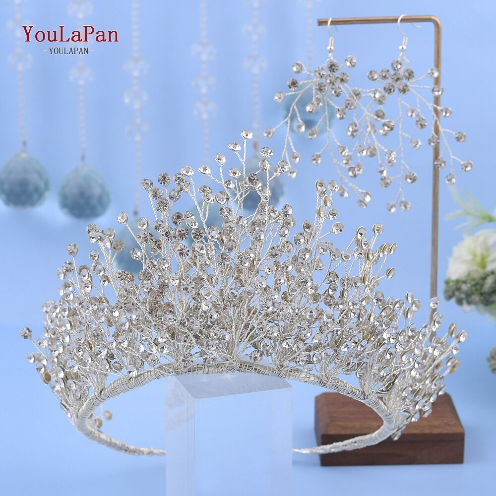 Youlapan HP193-S Bridal Tiara Voor Bruid Bruiloft Haar Kroon Meisjes Bruiloft Haaraccessoires Bruiloft Haar Sieraden Bruids Kroon