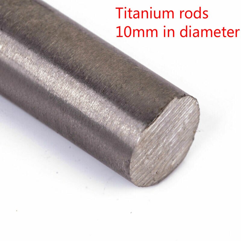 Titanium rod 1 metal rod with a diameter of 10mm and a length of 100mm, used to manufacture gas turbines
