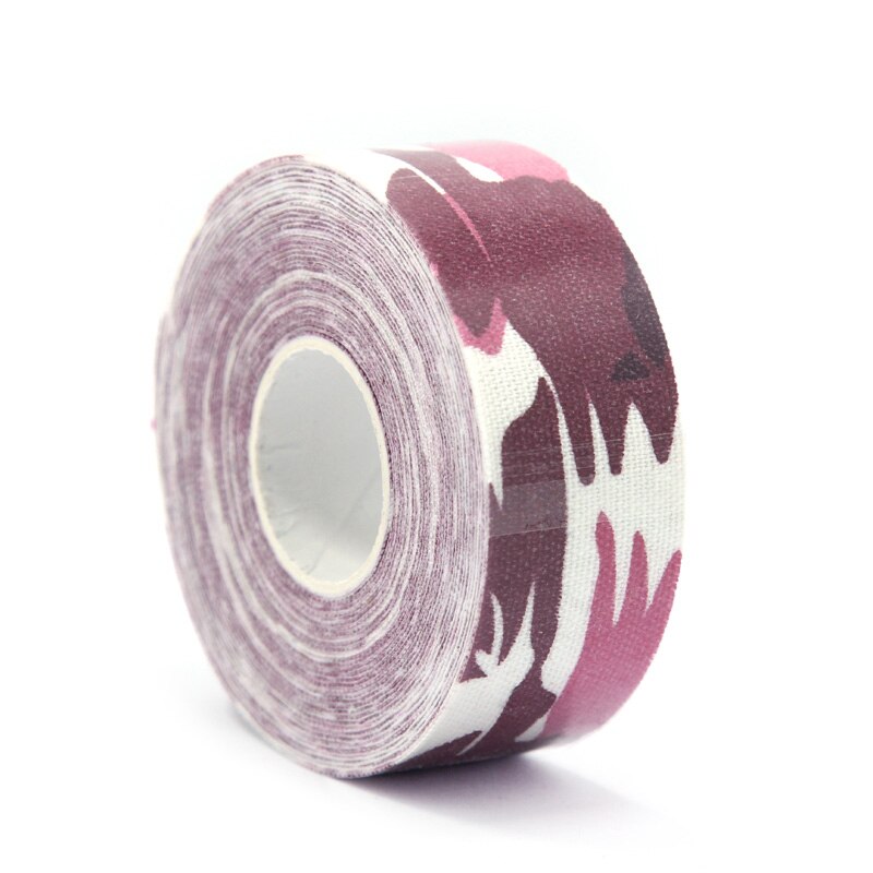 2.5cm X 5m Kinesiology Kinesiotape Roll Cotton Elastic Adhesive Sports Muscle Patch Tape Bandage Physio Strain Injury Support: pink camouflage