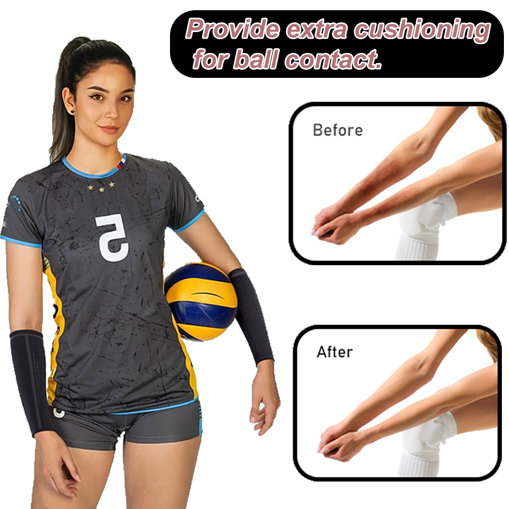 1 Paar Volleybal Arm Guard Polssteun Mouwen Passeren Onderarm Mouwen Oefening Pols Beschermer Sport Ademende Polsband