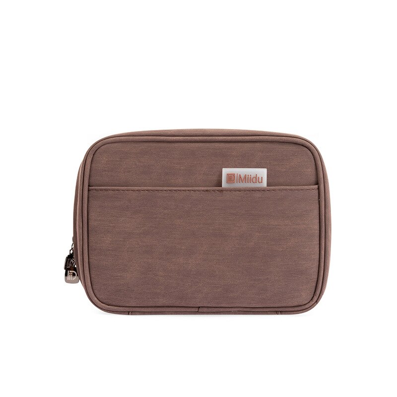 Elektronische Opbergtas Kabel Organizer Oortelefoon Draad Zak Hard Drive Travel Kit Case Pouch Elektronica Accessoires Tas: Coffee