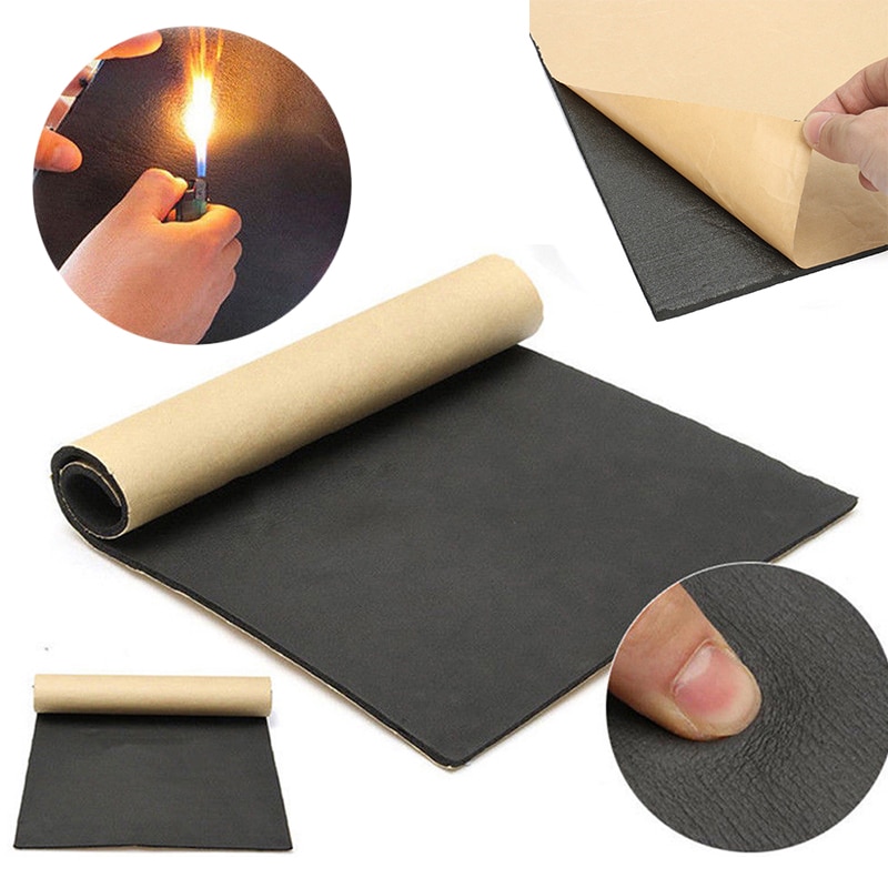 Foam Rubber Auto Deadening Closed Cell Thermal insulation High-density 50*50cm Noise Reduction Vehicle Durable