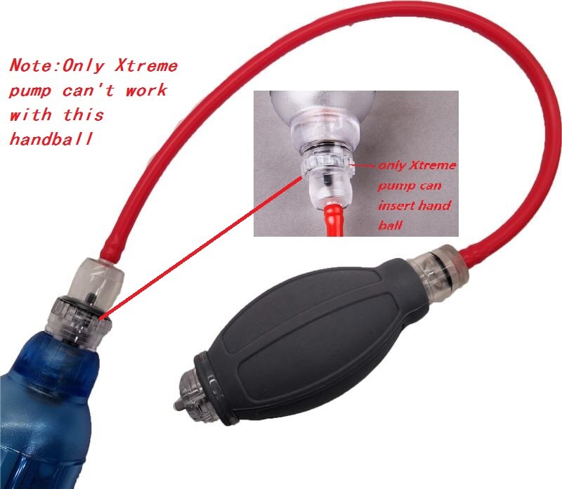 Accessories handball pump onlyfor Xtreme X30 X40 enlargement pump (only for Xtreme series pump, can't for the normal pump)