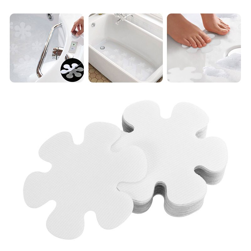 20 Flower Anti-slip Decals Stickers Adhesive Bath Tub Mat Shower Treads Applique
