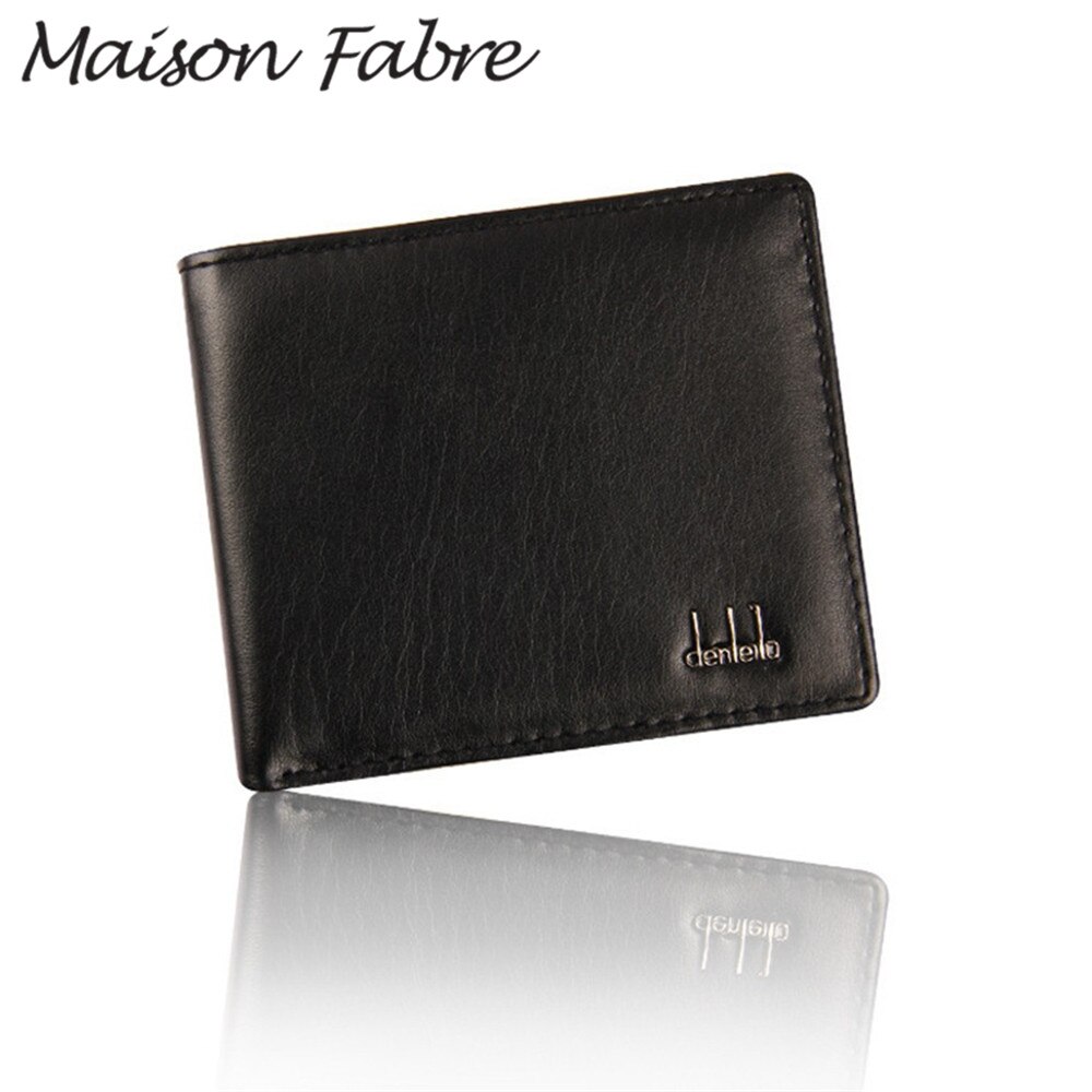 Maison Fabre Tasche business Männer Vintage brieftaschen leder münzfach frauen Bifold brieftasche Dünne Geldbörse männer brieftasche Dünne id Karte halter