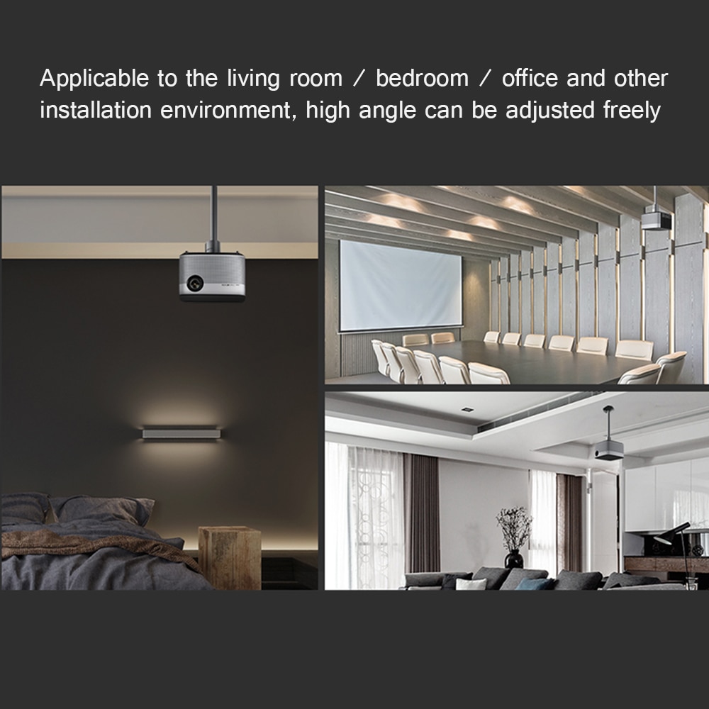 Xgimi projektor tillbehör x-tak justerbar hängare takvägg för xgimi  h2 /  xgimi  z6 polar justerbar 20-40cm