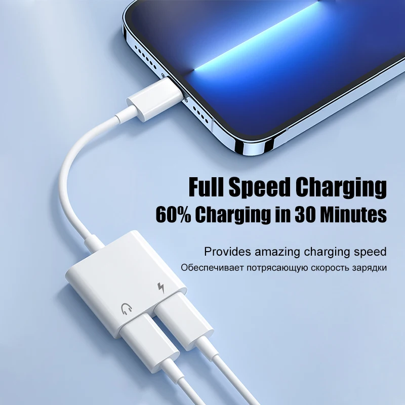 Audio-Adapter für iPhone 14 13 12 11 Pro Max Aux-Buchse Kopfhörer 3,5 mm auf Kopfhöreranschluss Ladegerät Splitter Konverter Zubehör
