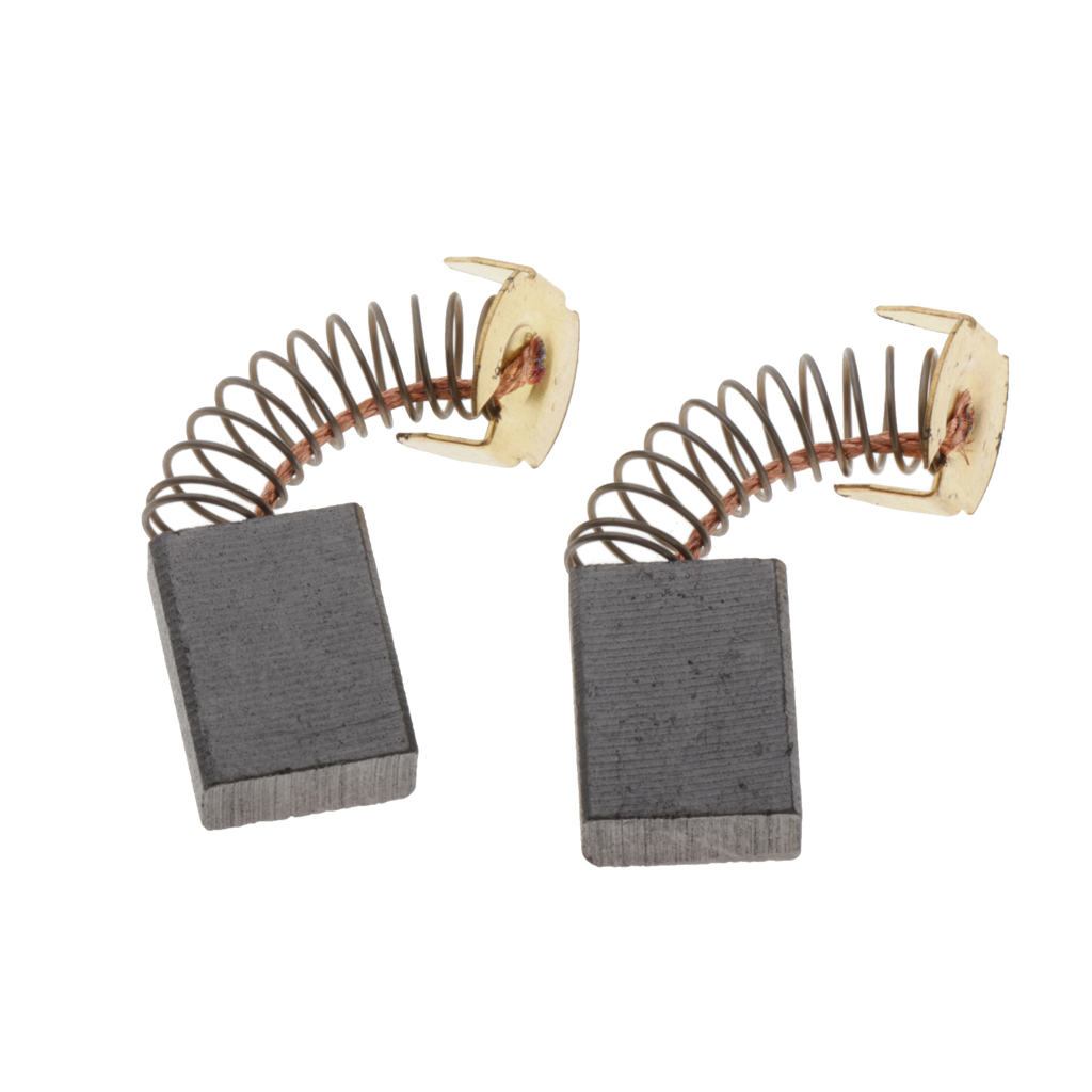 Cepillos de carbono para amoladora, piezas de bricolaje, suministros de herramientas, 1 par, 6,5X13,5X18mm