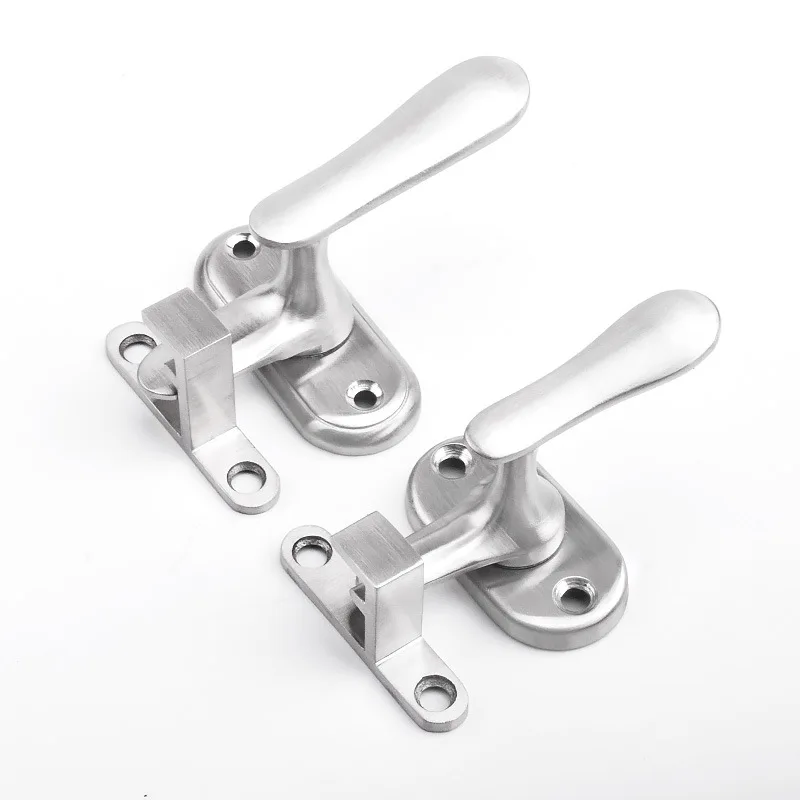 Stainless Steel Doors and Windows Sash Lock Window Latch Handle Sliding Window Handle Security Hasp Hardware Fittings
