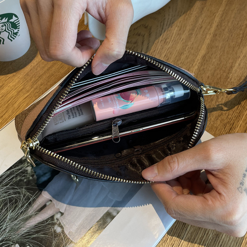 Handbag Women's Wallet small bag Holding Single Shoulder Crossbody Bag Multi-function Bag Women's mobile phone bag