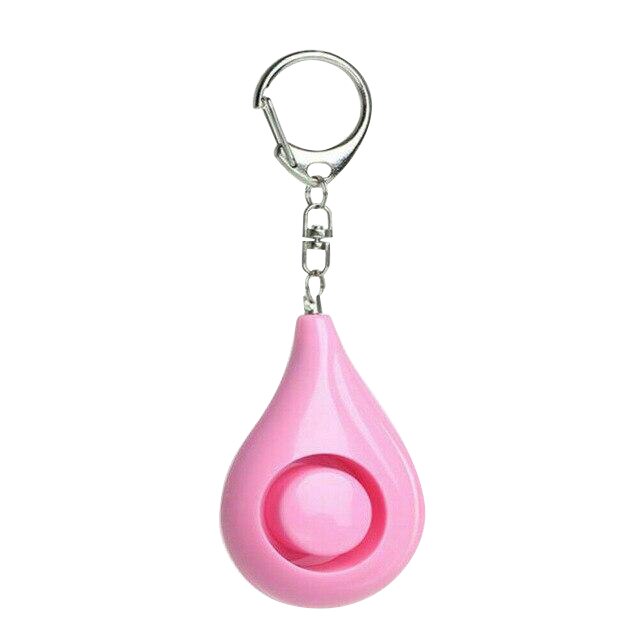 Personal Alarm 130db Personal Security Alarms Keychain with Batteries Included for Women Children and Elders: Pink