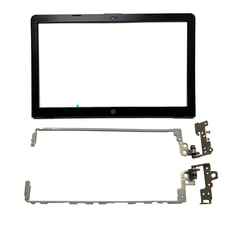 Cubierta trasera LCD/bisel frontal/bisagras LCD/reposamanos/cubierta inferior para ordenador portátil serie HP 15-BS 15T-BS 15-BW 250 G6 255 G6 929893-001 gris: B Hinges