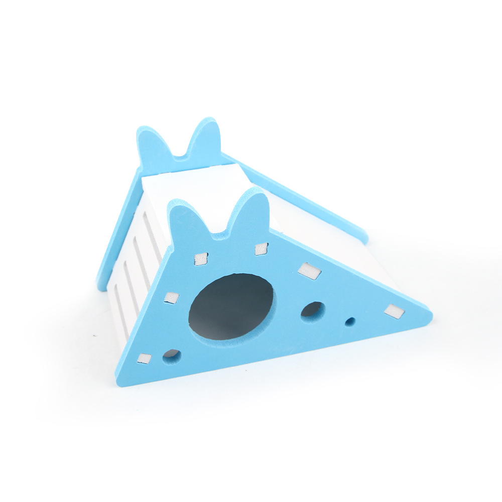 Hamster Slide Golden Bear Splicing Arched Play Ladder Nest Relaxation Hamster Toy: Dark Khaki