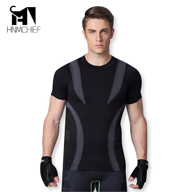 Mens Compression Under Base Layer Tops Tight Quick dry Long Sleeve T-Shirts Gear Newest 3D Tops Clothing