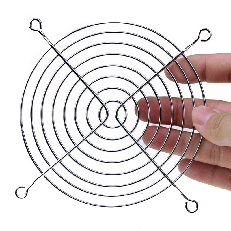 50 Stuks 120 Mm 12 Cm Cpu Computer Fan Ijzer Grill Cover Metalen Grill Finger Guard Voor 120X120mm Koelventilator