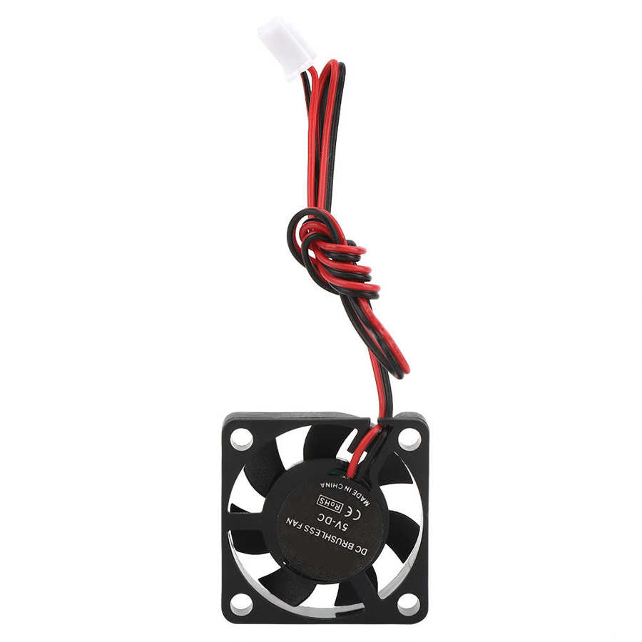 Aluminum Alloy Case Cooling Shell with Fan Compatible for 4 Model B