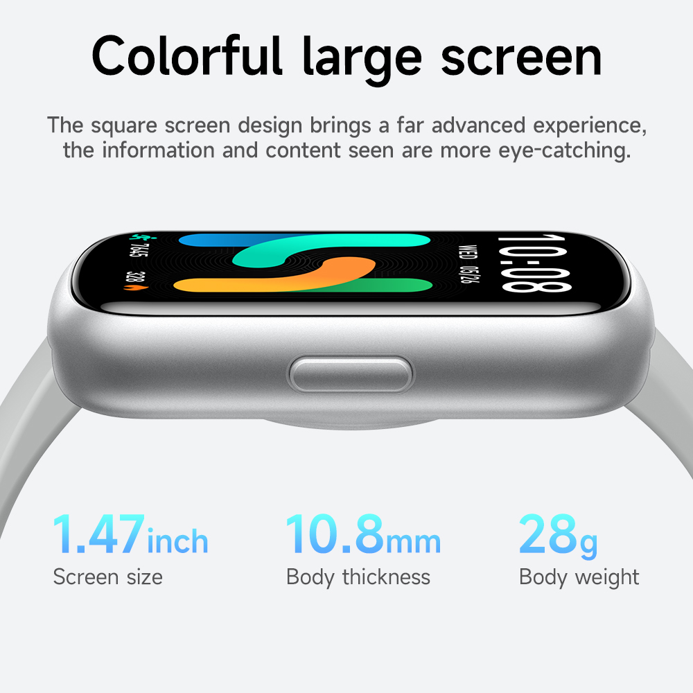 HOCO Y25 1.47inch TFT Touch Screen Smart Watch Support Sleep Monitoring Custom Dial Bluetooth 5.3 Sports Watch IP68 Waterproof