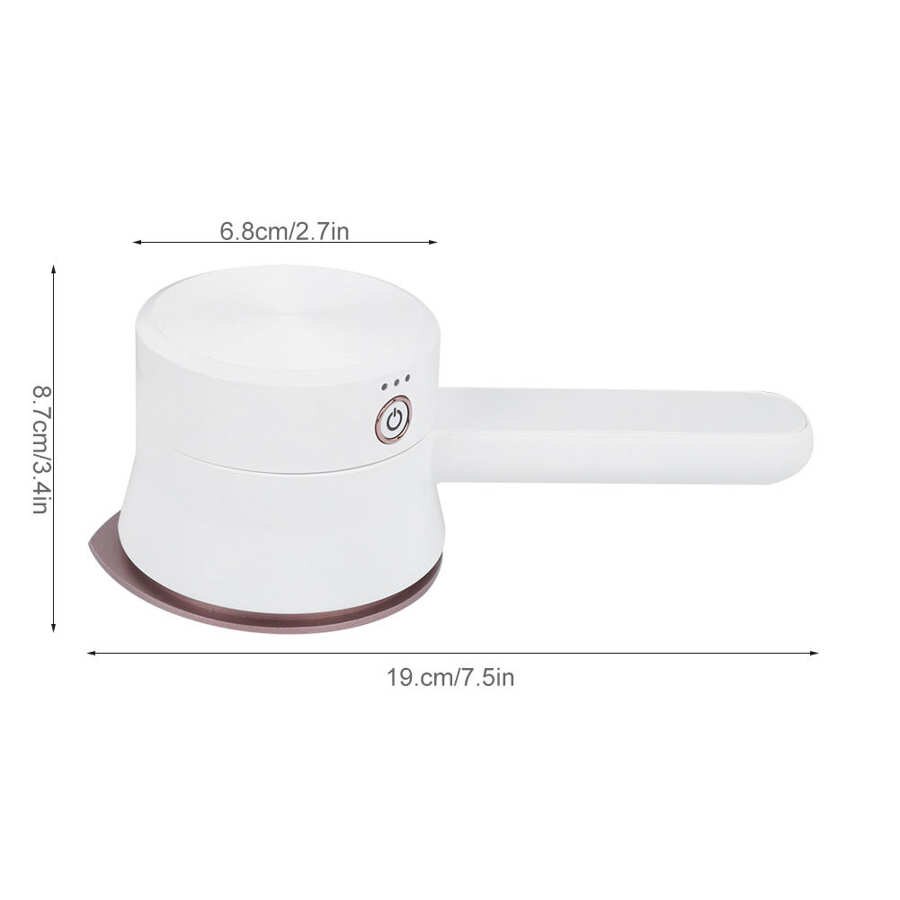 Handheld Steamer Portable Electric Steam Iron USB Rechargeable Mini Cordless Small Garment Ironing Machine for Travel Outdoor