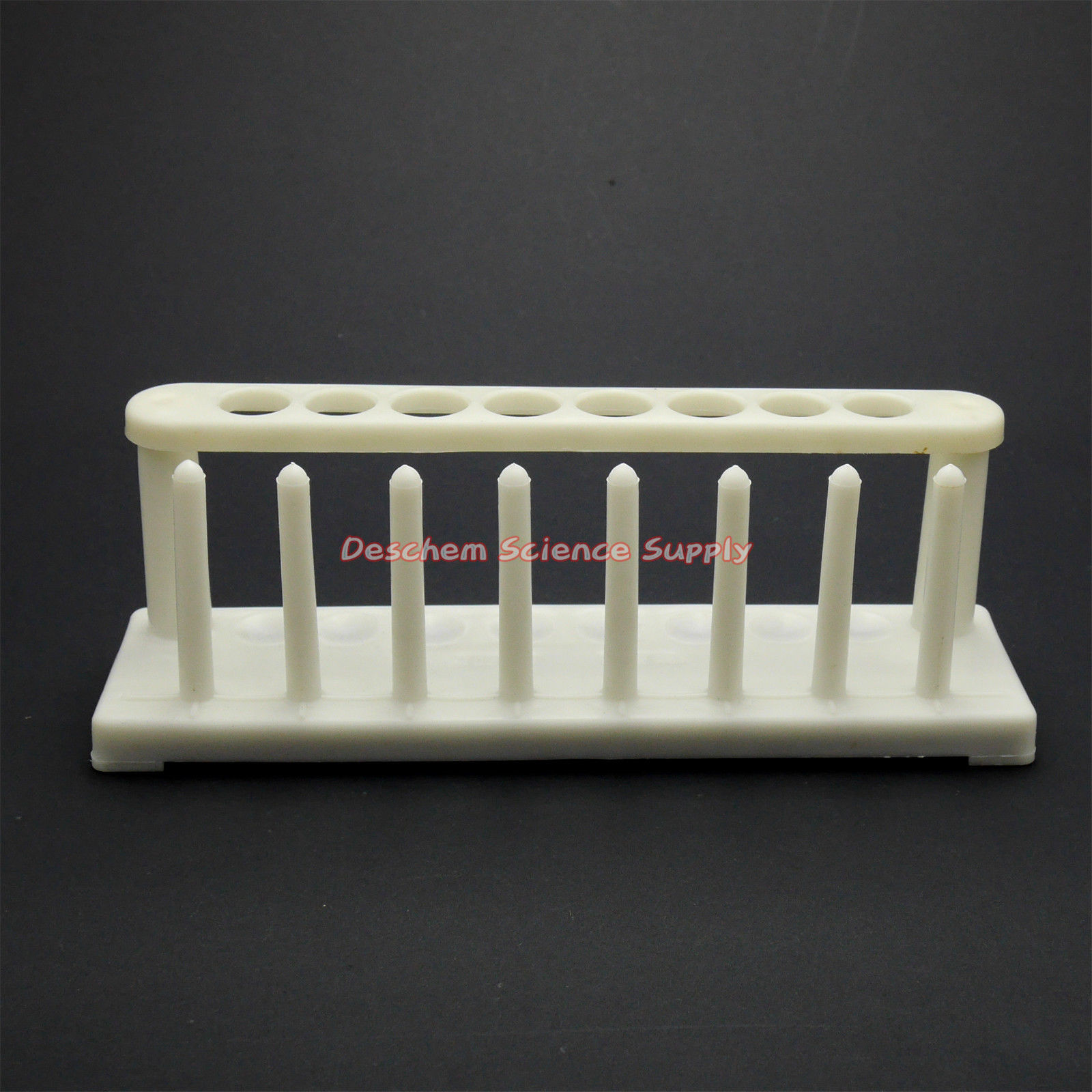 8-Hole,20mm&18mm,Lab Plastic Test Tube Rack Holder,Support Burette Stand