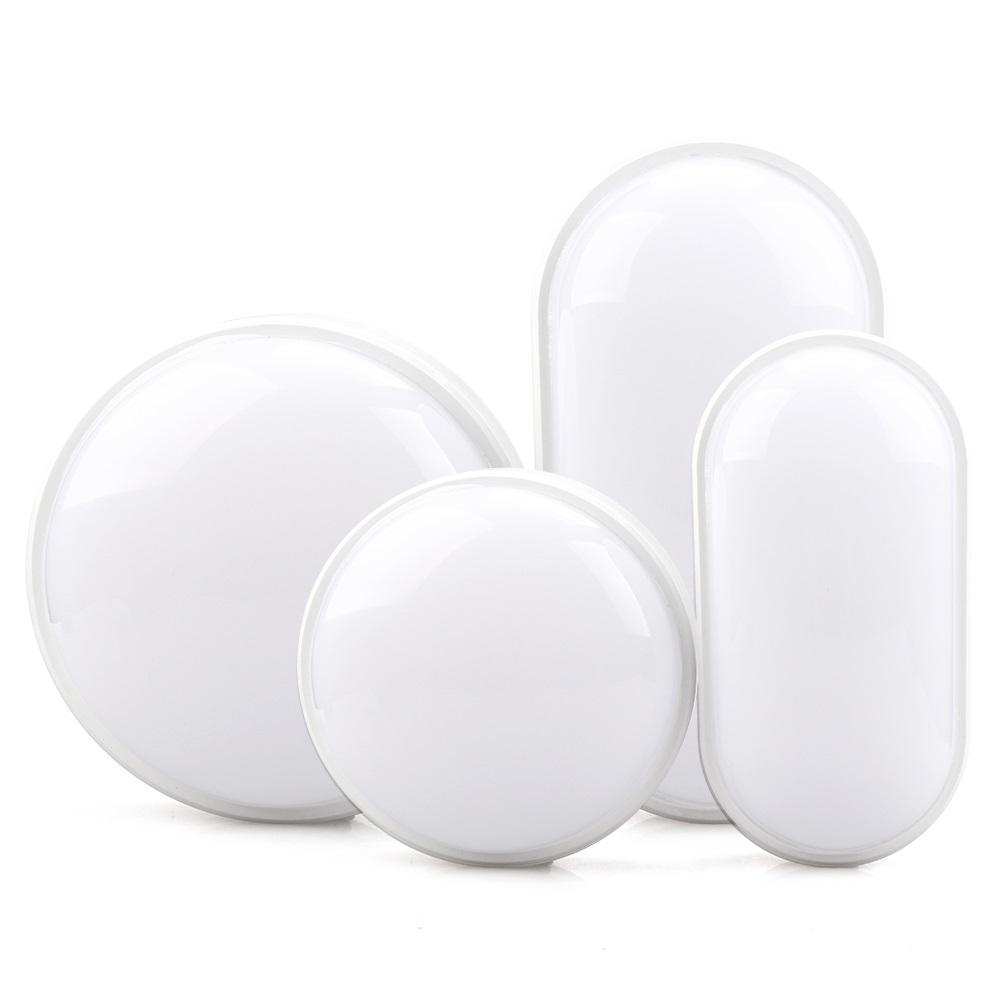 LED Moisture Proof Wall Lamp IP65 Waterproof Outdoor Indoor Modern Lamp for Home Bathroom Balcony Garden Yard Porch Lamp Light