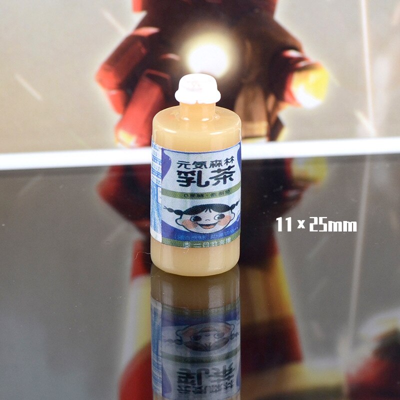 5 sztuk/10 sztuk miniaturowy domek dla lalek 1/12 skala mleka Puść oczko drink udawaj jedzenie dla blythe Bjd 1/6 Lalka Dom kuchnia zabawki