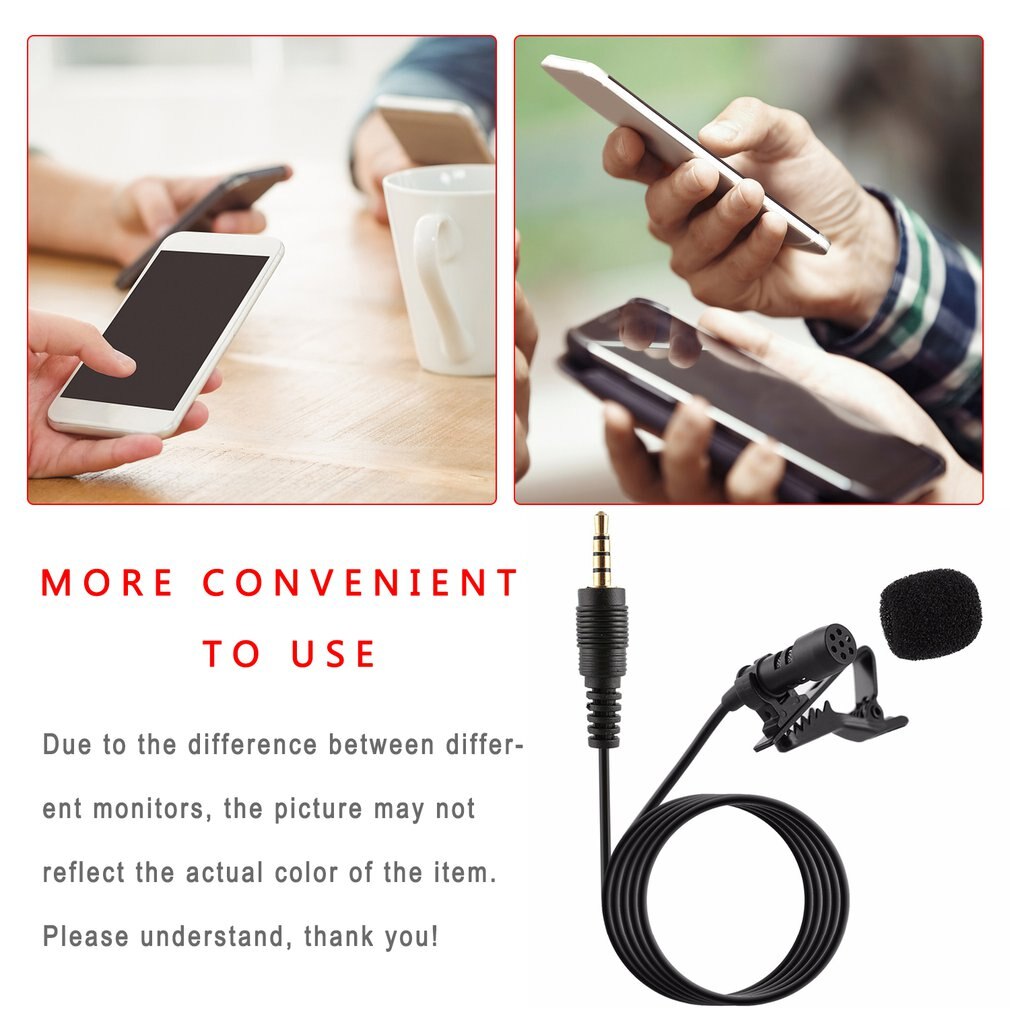 Mobiili tietokone minimikrofoni aps kapasitanssi laulaminen lavalier mikrofoni selkeä äänitallennus live mikrofoni kotikäyttöön