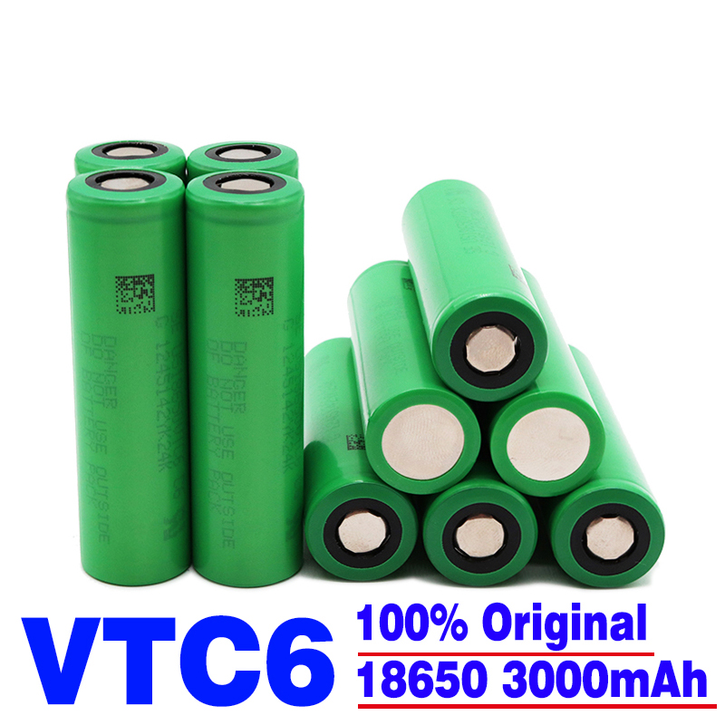 100% Original US18650 VTC6 3,7 V 3000mAh lithium-akku 20A entladung für Elektronische geräte wie elektrische spielzeug