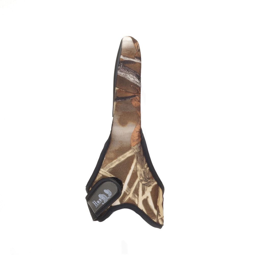 1 Uds. Guantes de pesca protectores de un solo dedo de los pescadores guantes antideslizantes de camuflaje de un dedo útiles herramientas de pesca de la mano derecha